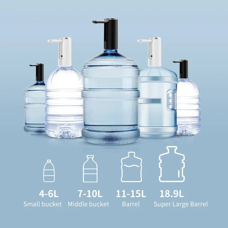 Xiaomi Automatic Water Dispenser Bottled Water Red Wine Pumping Water Electric Pump Bottle Charging Press Dispenser MIJIA NEW