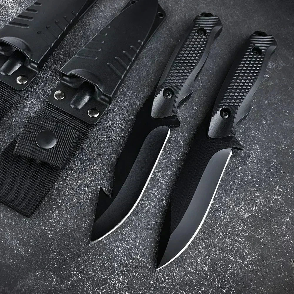 2025 Hunt Straight Knives Outdoor Fixed Blade ABS Handles Rescue EDC Hunting Self Defense Jungle Survival Multifunctional Tool
