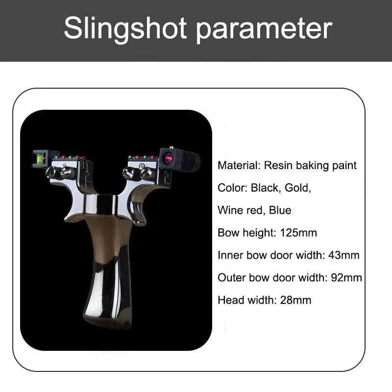 Outdoor Hunting Slingshot Self Defense Sports High Precision Sling Big Powerful Professional Hunting Slingshots Shot