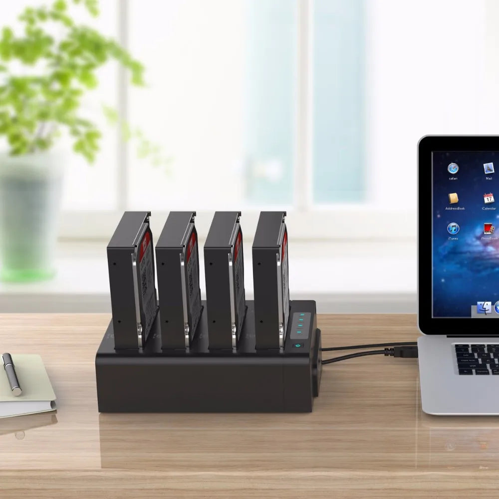 ORICO 2/4 Bay Hard Drive Docking Station with Offline Clone SATA to USB 3.0 HDD Docking Station for 2.5/3.5 inch HDD/SSD