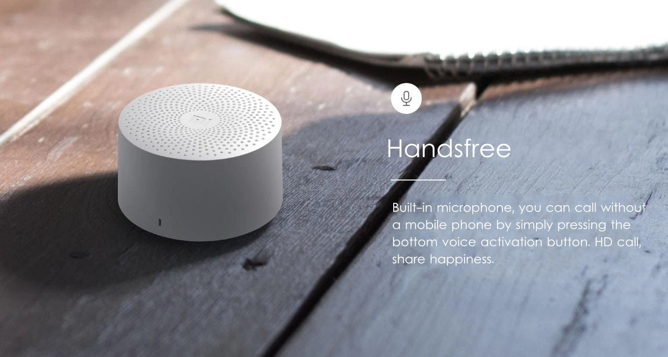 Original Xiaomi AI Portable Version Wireless Bluetooth Speaker Smart Voice Control Handsfree Bass Speaker For Smart Home Life