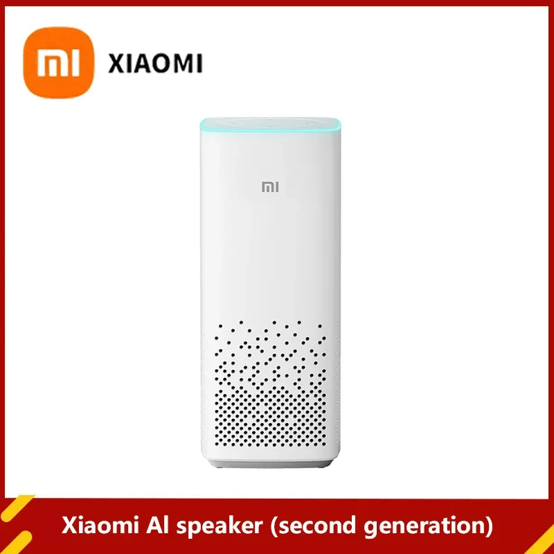 Xiaomi AI Speaker Second Gen Xiaoai Smart Speaker Bluetooth 5.0 Audio Mesh Gateway Voice Remote Control Work with Mi Home APP CN