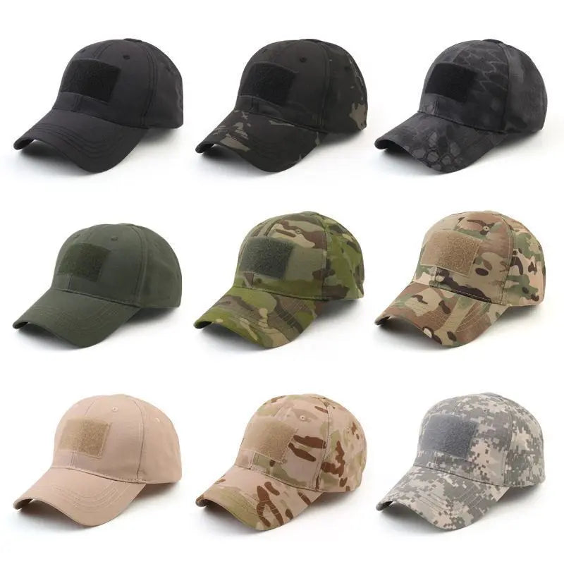 Tactical CP  Outdoor camouflage hat Baseball hat Hunting hat Sports hat Bicycle hat Men Women Adult hat Duck tongue hat