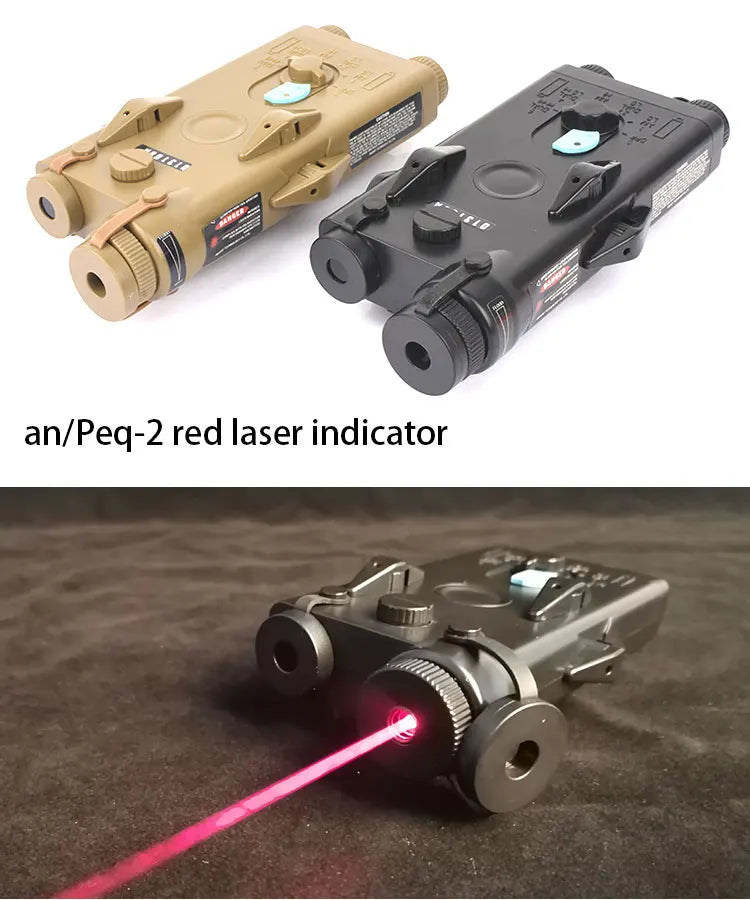 Tactical PEQ-2 Red Dot Laser Wadsn Nylon AN PEQ2 Peq Sight Indicator Outdoor Airsoft Hunting Scout Light CS games Fit 20MM Rail