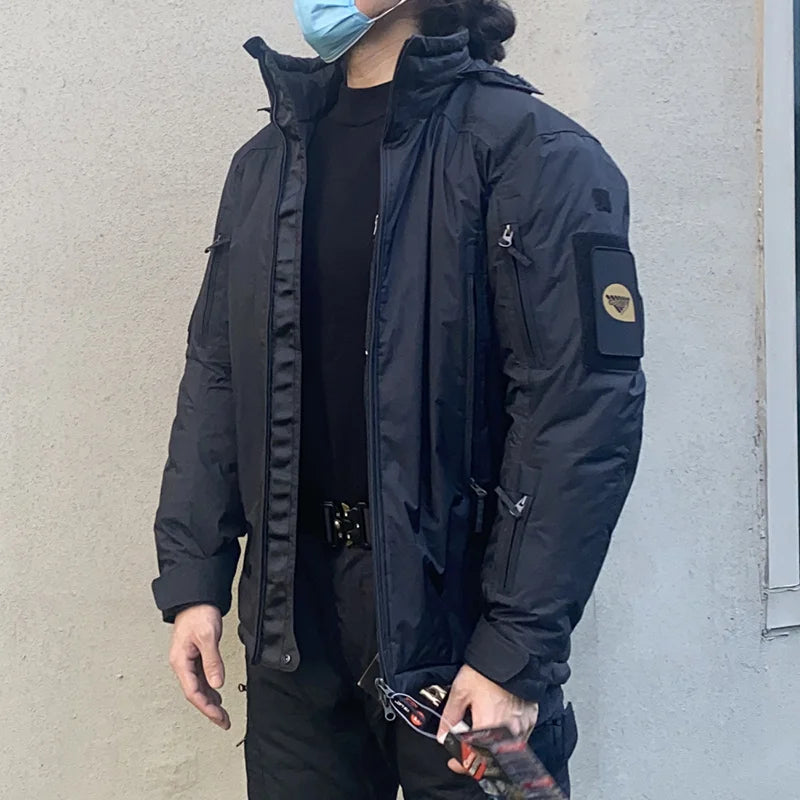 Tactical Jacket HIG4.0 Polar Warfare Series Outdoor Thickened Warm Cotton-padded Coat Cold-proof Cotton Jacket Windproof