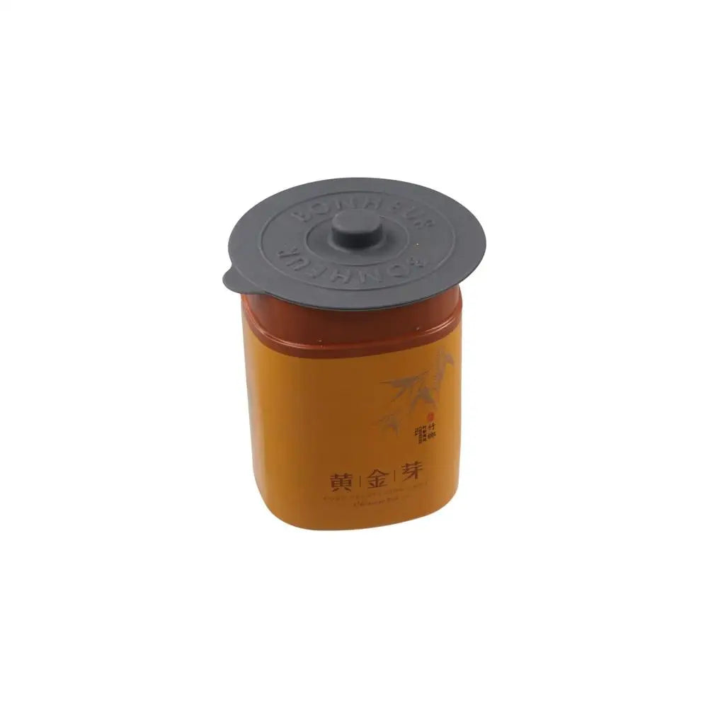 Mugs Lid With Convex Handle Silicone Glass Cup Cover Dustproof Heat-Resistant Cup Lid Universal Round Mug Sealed Cap Pantry