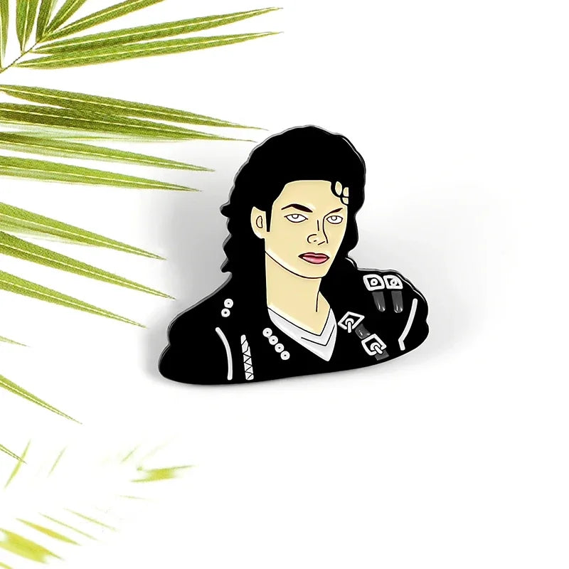 Music Producer Pin Singer Creator Button Lapel Pin Clothes Badge Punk Vintage Jewelry Gift For Fan Friends Who Likes Music