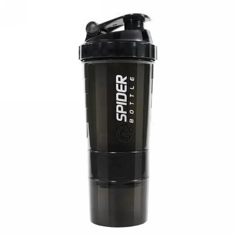 600ml Useful Plastic Sport Gym Protein Powder Shaker Mixer Cup Bottle