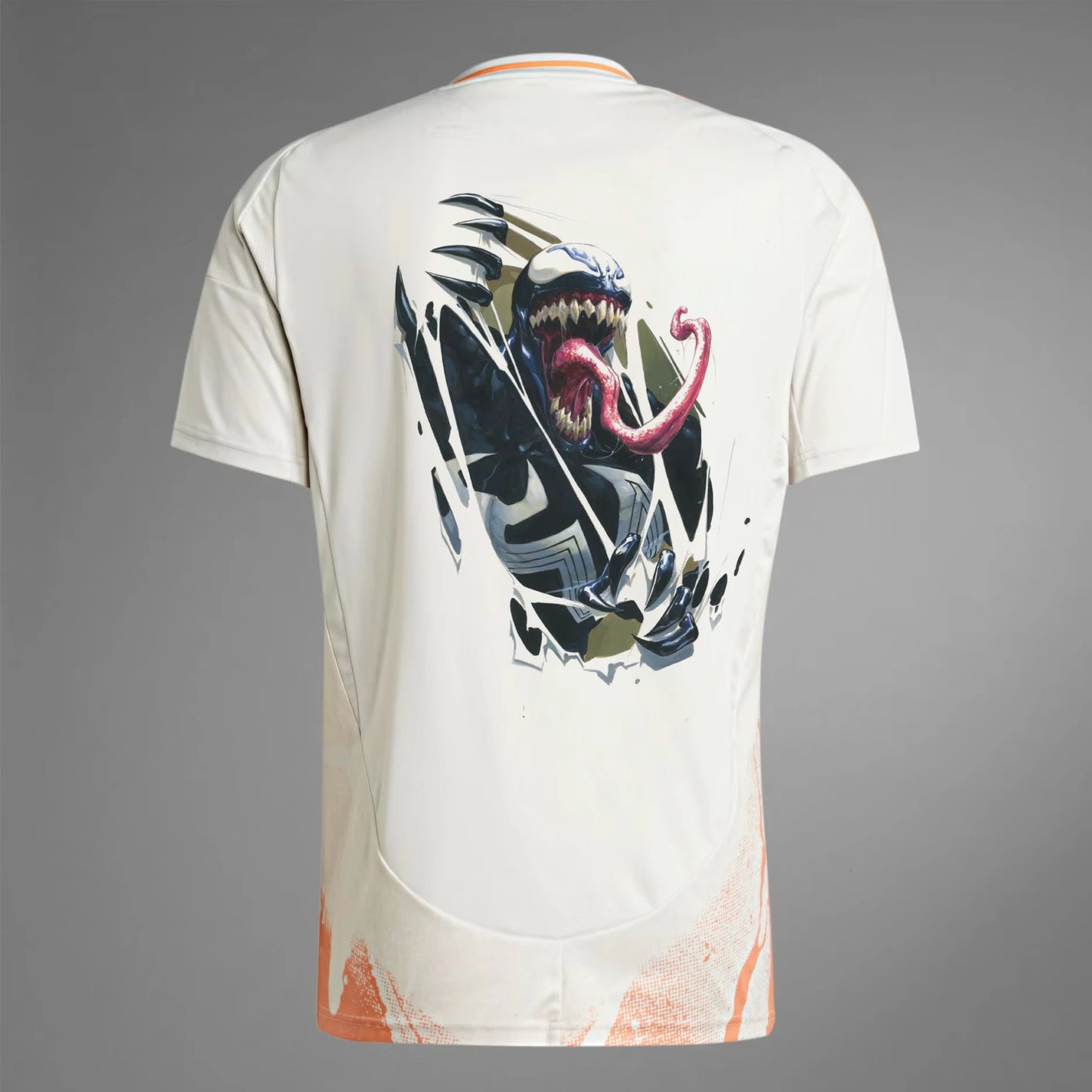 Superhero Soccer Shirt | Features Spider - Man, Venom, Winter Soldier Art | For Marvel Fans & Sports Enthusiasts