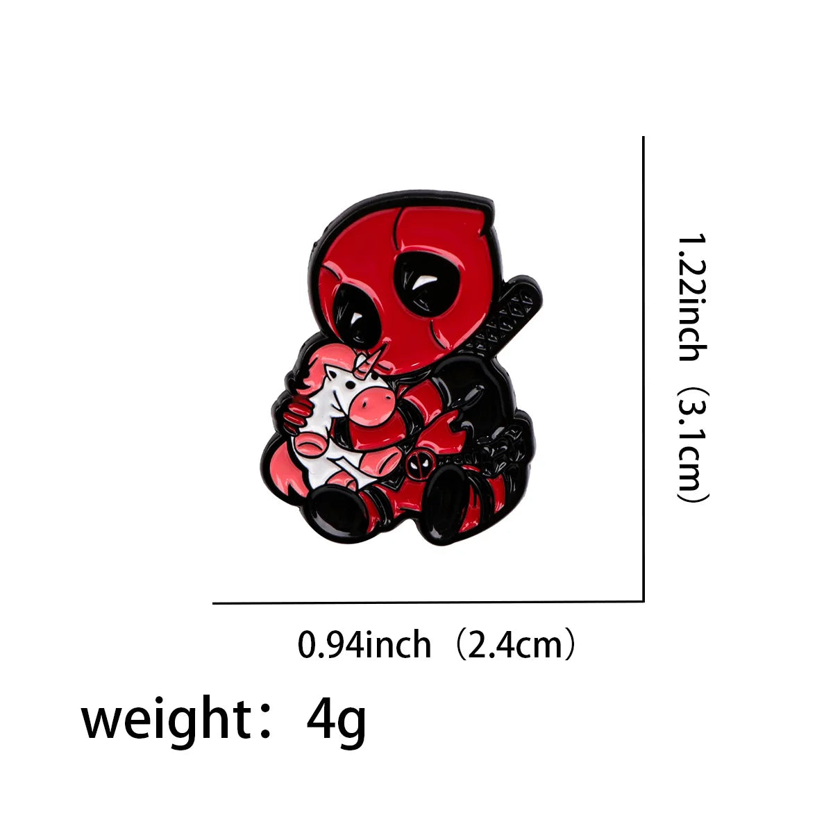 Cartoon Stitch Pin Movie Deadpool Hero Brooches for Women Men Lapel Pins Badges Clothes Accessories Cosplay Jewelry Fans Gifts