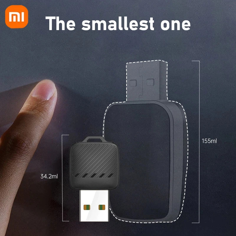 Xiaomi 2 in1 Wireless Android Auto Adapter Wireless CarPlay Dongle Car Intelligent Systems AI Smart Box For Car Wired CarPlay