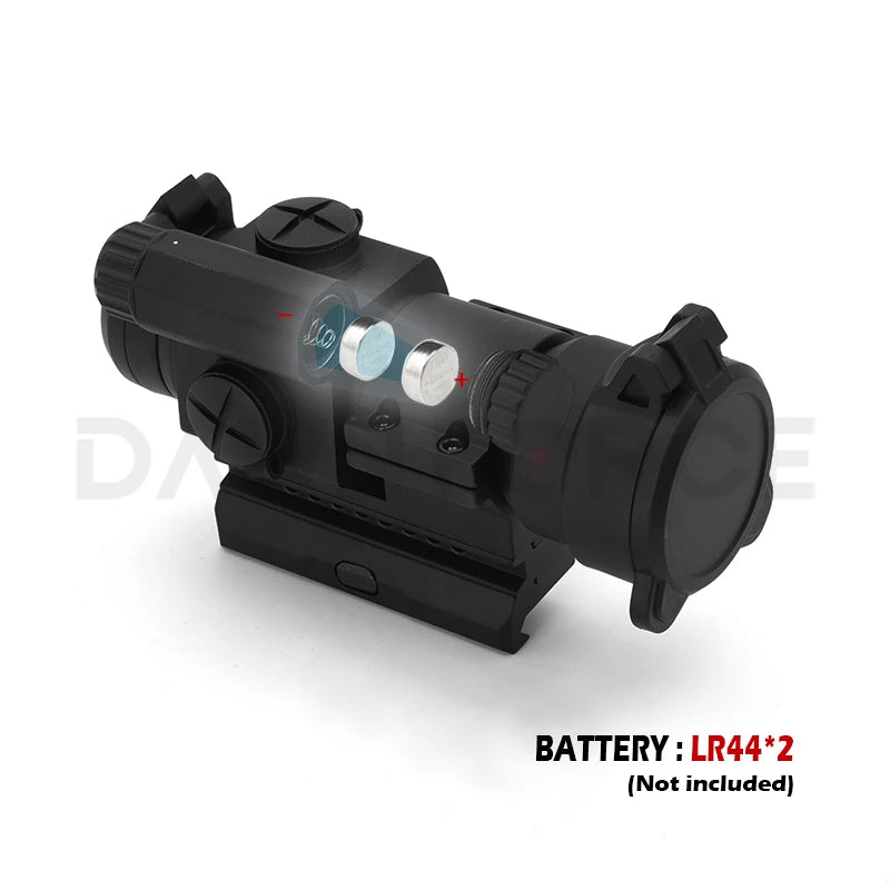 Holy Warrior Tactical 2 MOA Patrol Rifle Optic PRO Red Dot Reflex Sight with QRP2 Mount and Spacer