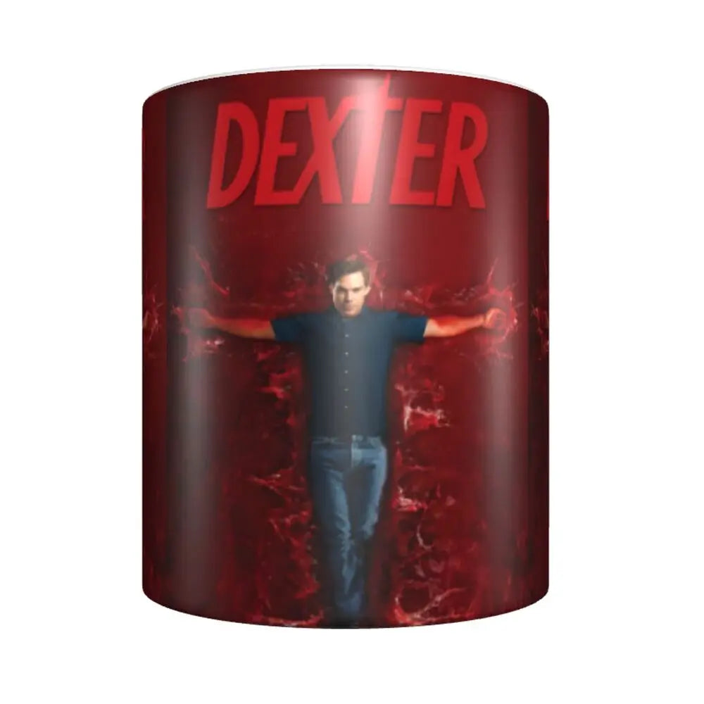 Customized Dexter Morgan Mugs DIY Movie Ceramic Milk Tea Coffee Cup