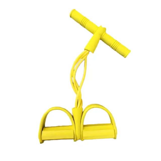 Fitness Gum 4 Tube Resistance Bands Latex Pedal Exerciser Sit-up Pull Rope Expander Elastic Bands Yoga equipment Pilates Workout