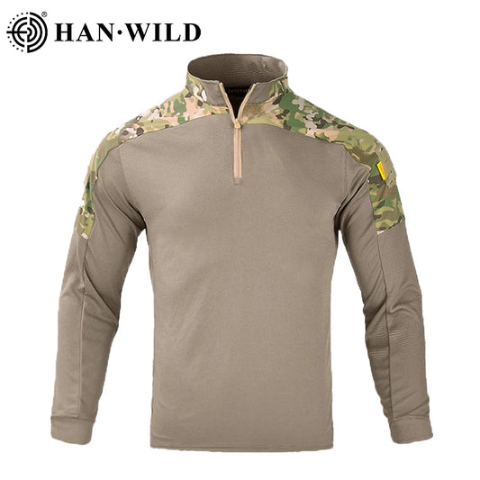 Tactical Shirts for Men Quick Drying Shirt Summer Outdoor Sports Camping T Shirt Military Hiking Breathable Hiking Long Sleeve