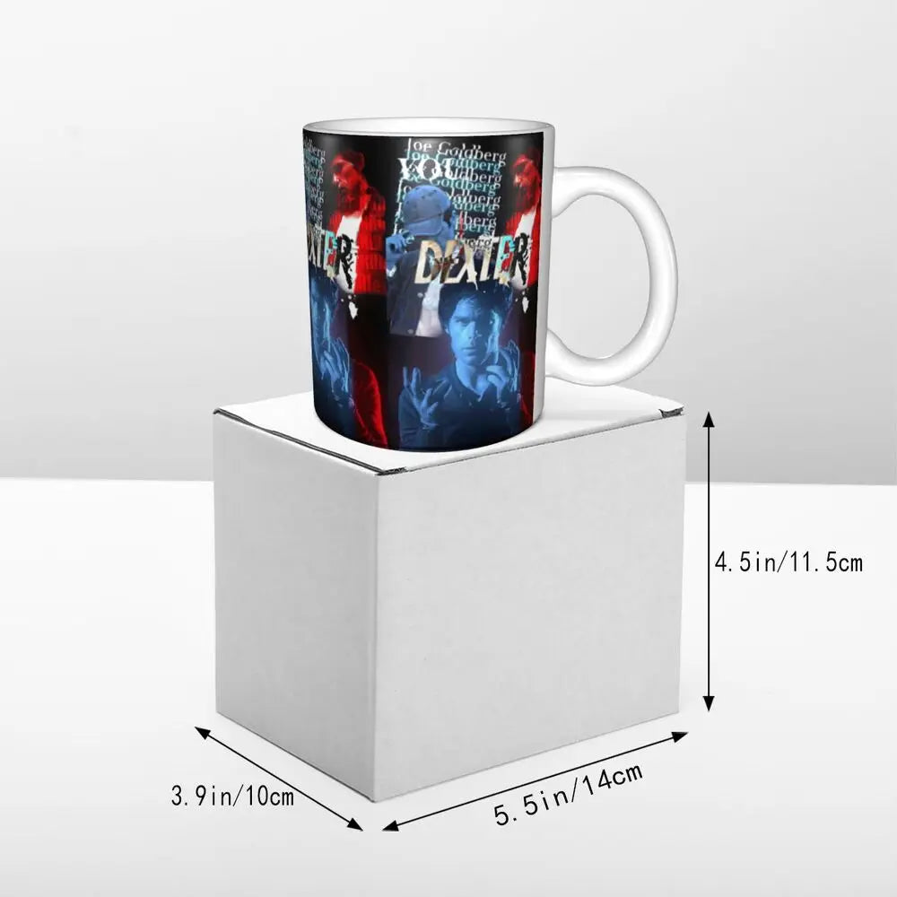 Customized Dexter Morgan Mugs DIY Movie Ceramic Milk Tea Coffee Cup