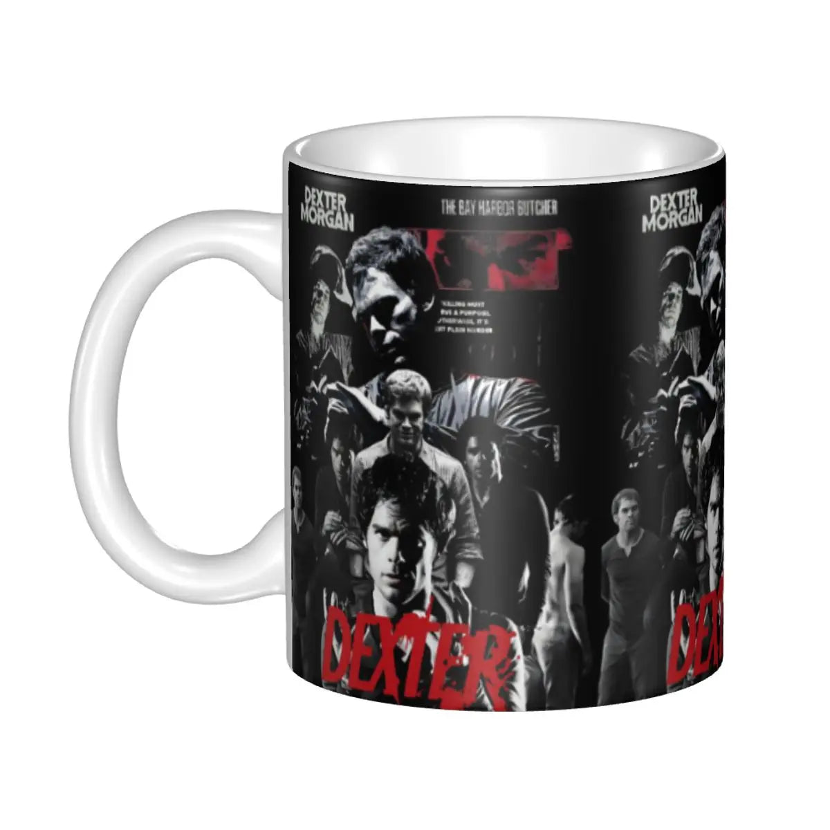 Customized Dexter Morgan Mugs DIY Movie Ceramic Milk Tea Coffee Cup