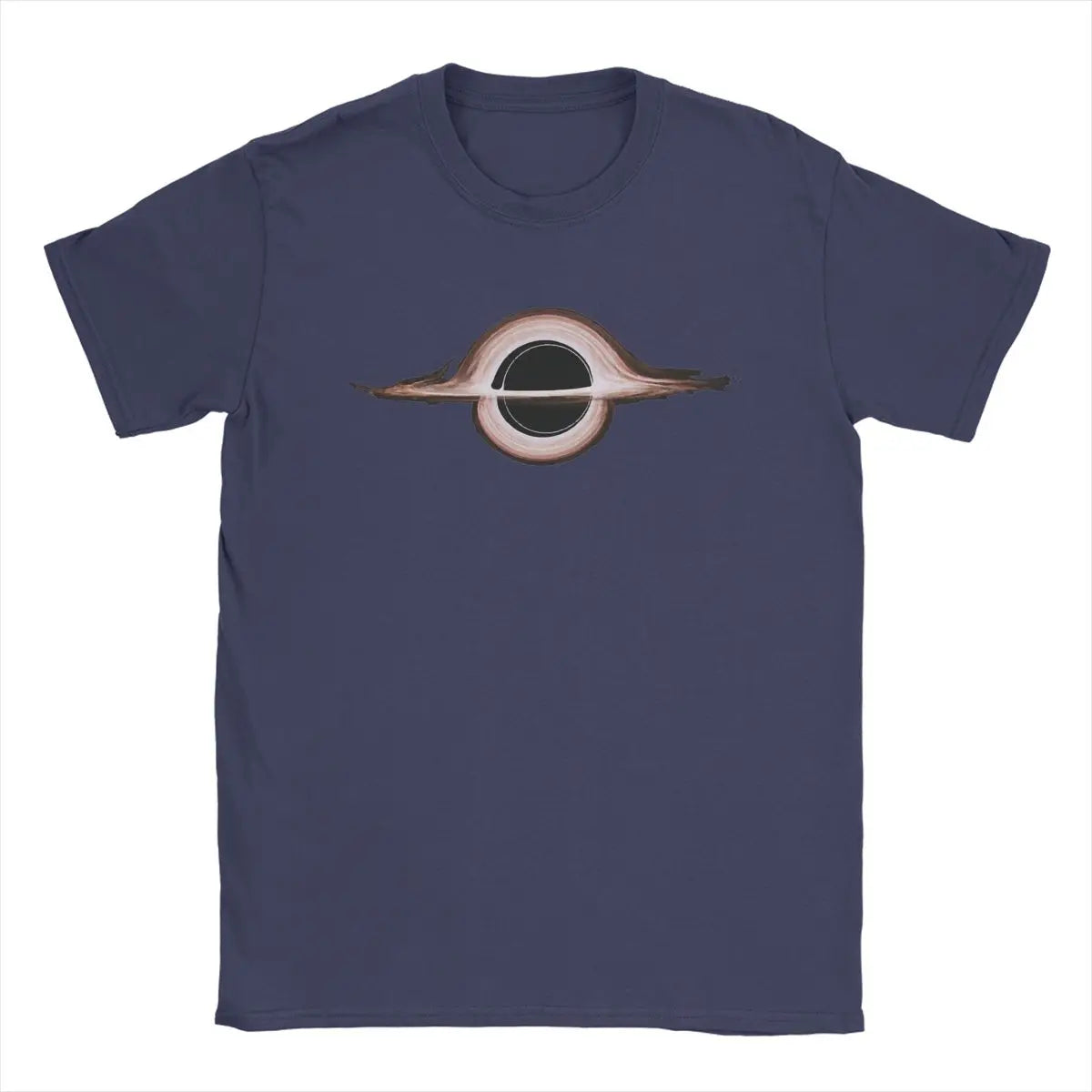 Men Black Hole Interstellar Movie T Shirts 100% Cotton Clothes Funny Short Sleeve O Neck Tee Shirt 6XL T-Shirts