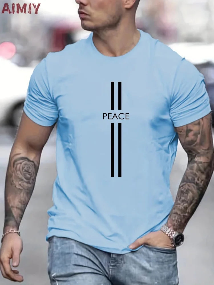 Funny T Shirts Seagull Men's T-Shirts Luxury Brand Fashion Top Casual Short Sleeved T-Shirt for Men Streetwear New Arrival Tee