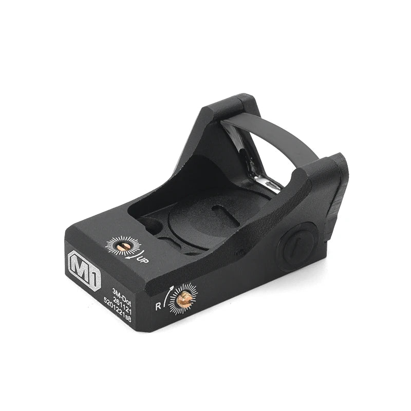 Tactial M1 Green/Red Dot Sight 3MOA with Full Original Markings Airsoft Optics with 20mm Rail and Universal Glock Mount Plate