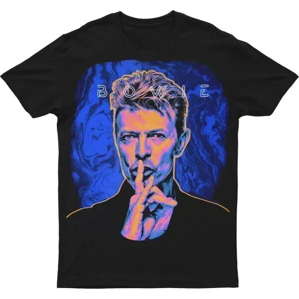 2025 We Can Be Heroes David. Shirt Bowies Smoking Gift For Fans And Lovers Vintage Gift Men's Basic Short Sleeve T-Shirt Vintage