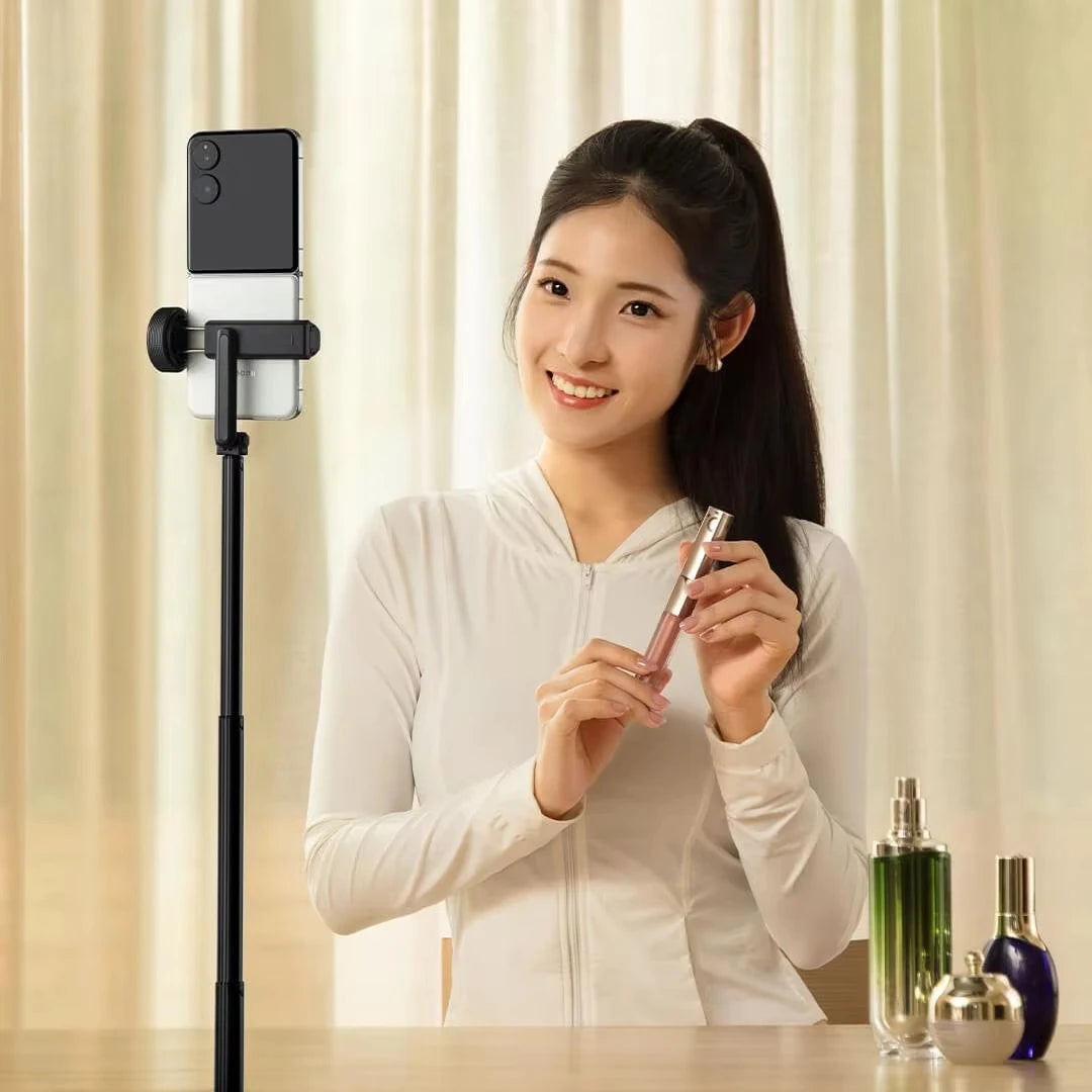 2024 Original New Xiaomi Mijia Zoom Ground Selfie Stick Bluetooth Remote Control Portable Multi-Functional Tripod