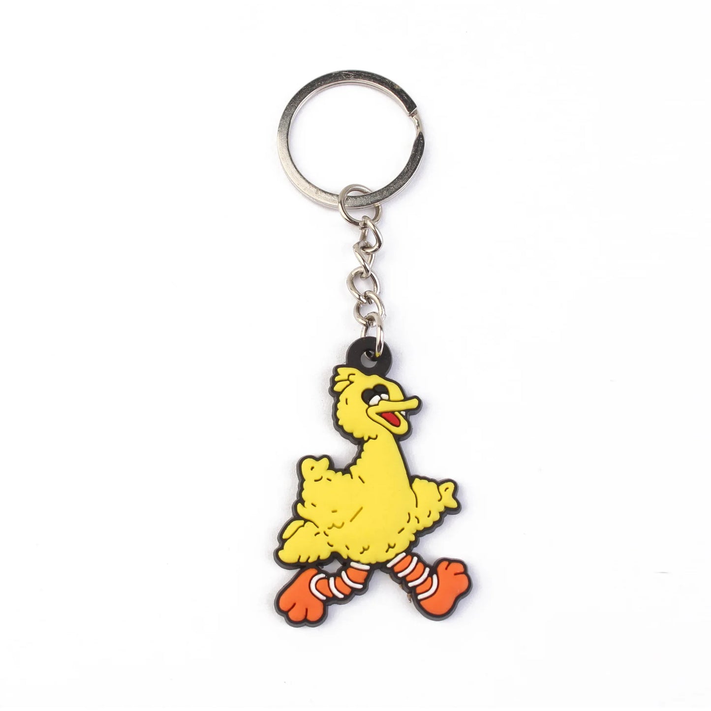 Bandai Sesame Street Anime PVC Cars Keychain Pendant for Men and Women's Universal Decorative Products Accessory Birthday Gift