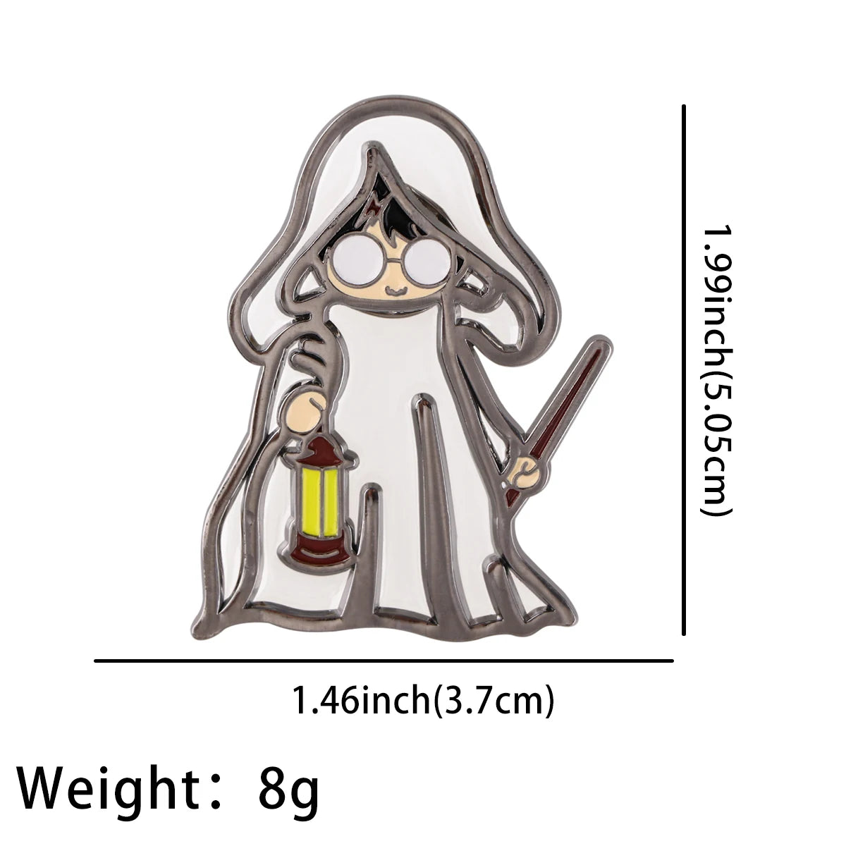 Funny Transpare Enamelled Pins Cool Movie Brooches For Men Women Clothing Bags Lapel Badges Fashion Jewelry Accessories Gifts