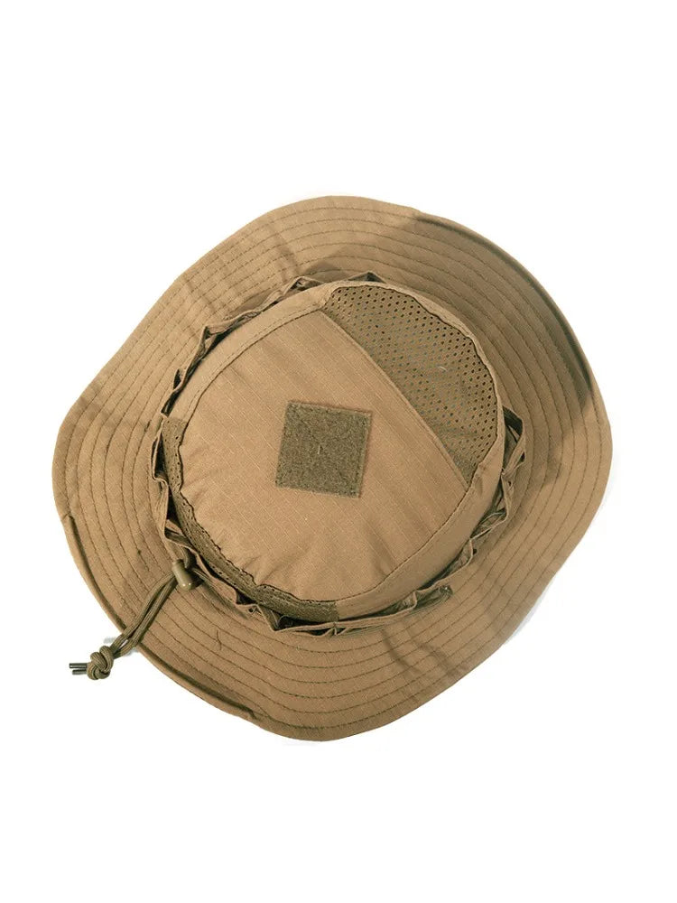 Tactical 2.0 Boonie Hat Summer Mesh Camouflage Combat Cap Multicam Outdoor Sports Training Fishing Hiking Camping Hunting Hats