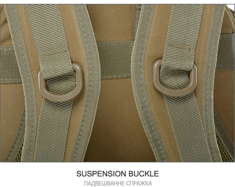 Military Tactical Backpack for Men and Women 35L Army 3 Days Assault Pack Bag Large Rucksack with Molle System