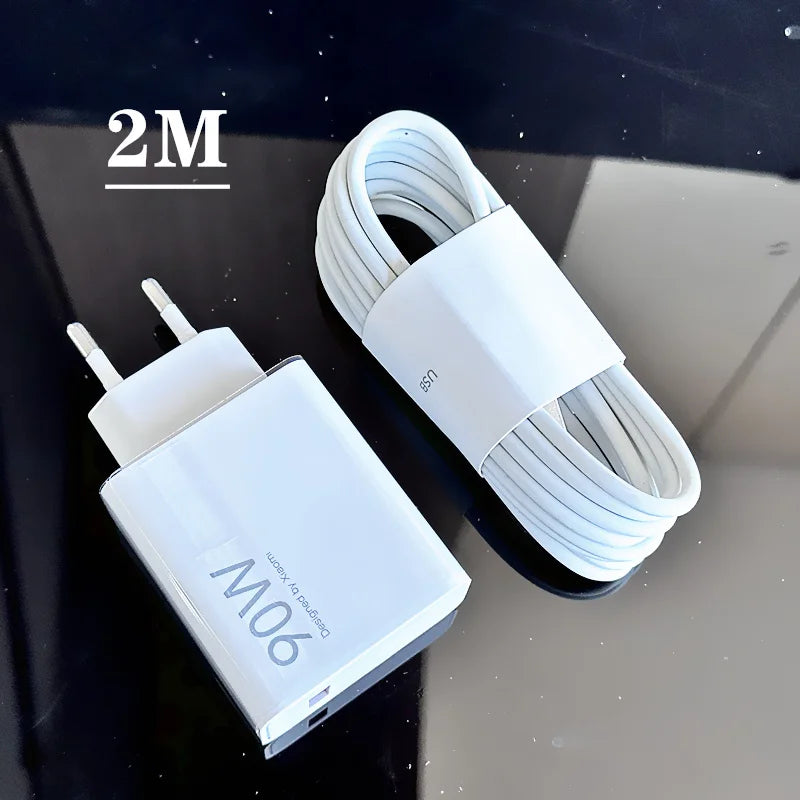 Original Xiaomi 90W USB Charger EU US Turbo Fast Charge Power Adapter Xiao Mi 15 14 13 Ultra 13t Pad 6 Redmi Note 14 13 Pro