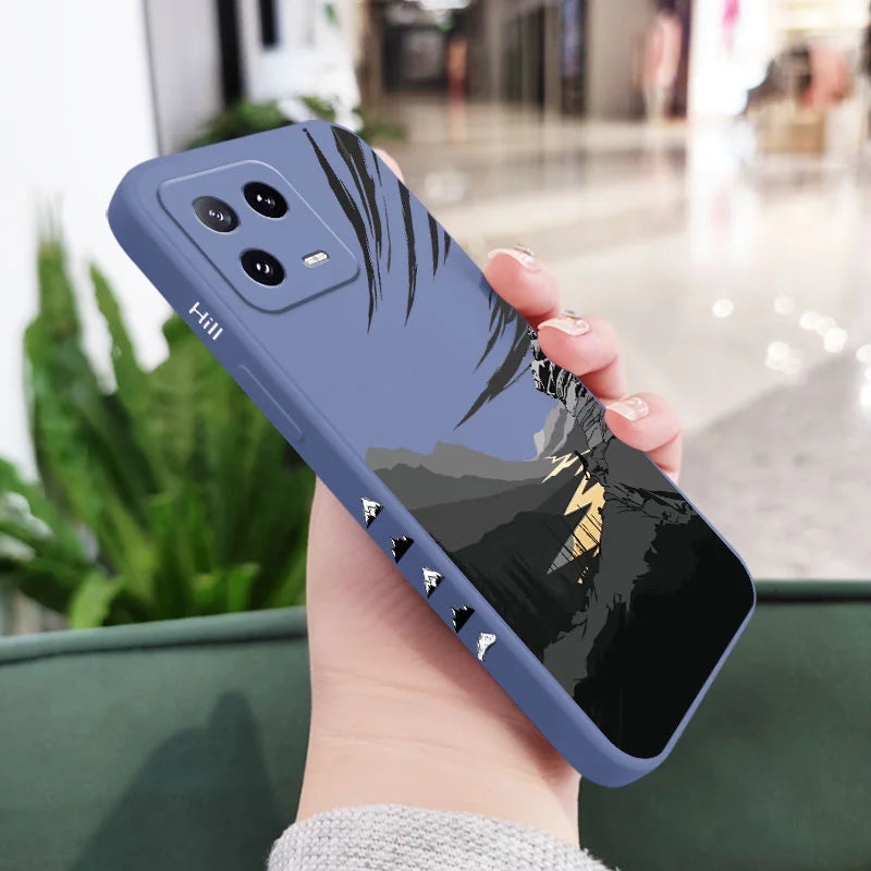 Relaxed Mind Phone Case For Xiaomi Mi 15 14 14T 13 13T 12 12X 12T  11 11T Ultra 10 10T 9 9T Pro Lite Liquid Silicone Cover