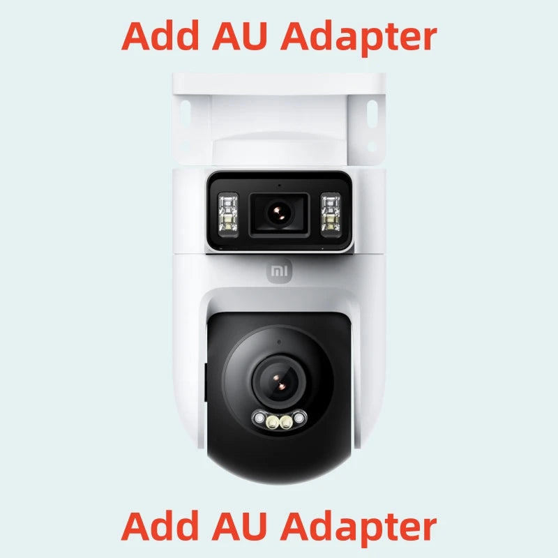 Xiaomi Outdoor Camera 4 Dual Lens 5MP 3K HD Dual View Monitoring Panoramic Closeup Tracking IP66 Weatherproof AntiTheft