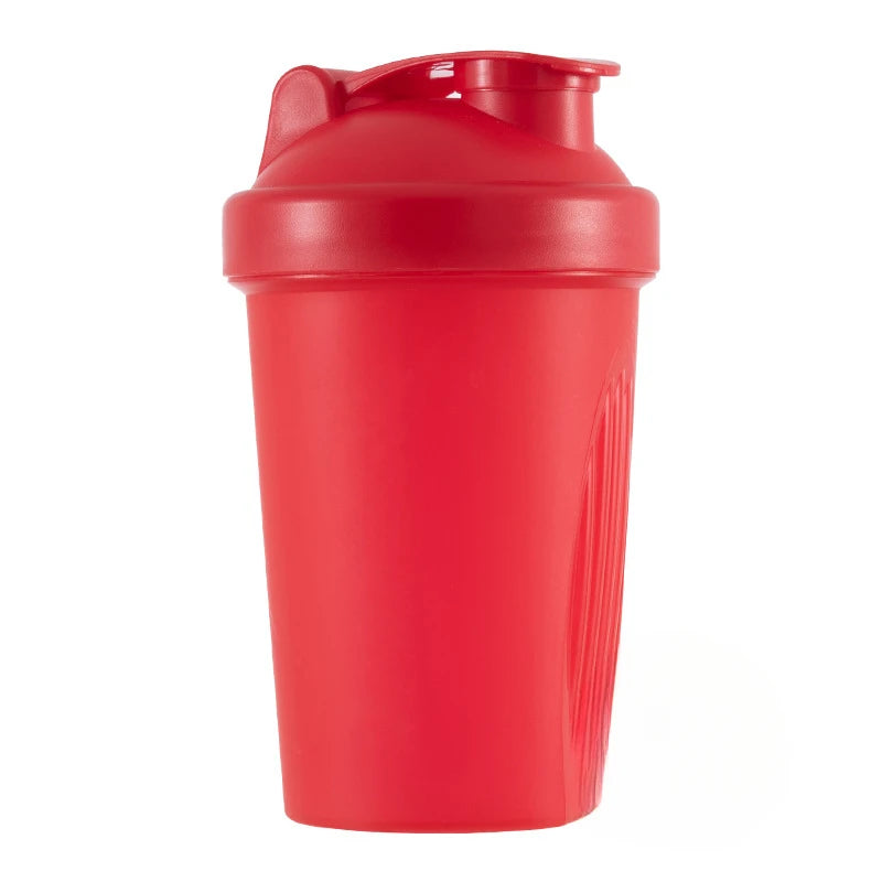 400ml BPA-Free Protein Shaker Bottle with Shaker Ball Leakproof Fitness Gym Mixer with Shaker Ball for Whey Protein Easy Clean