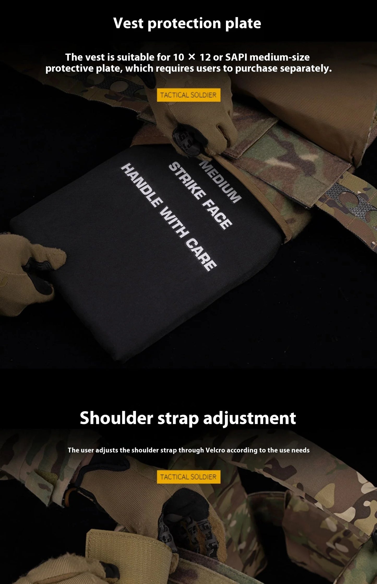 Tactical Soldier Remake Pharaoh FCPC Cosplay V5 Tactical Tank Top High Modular Lightweight Multi functional Quick Detachment