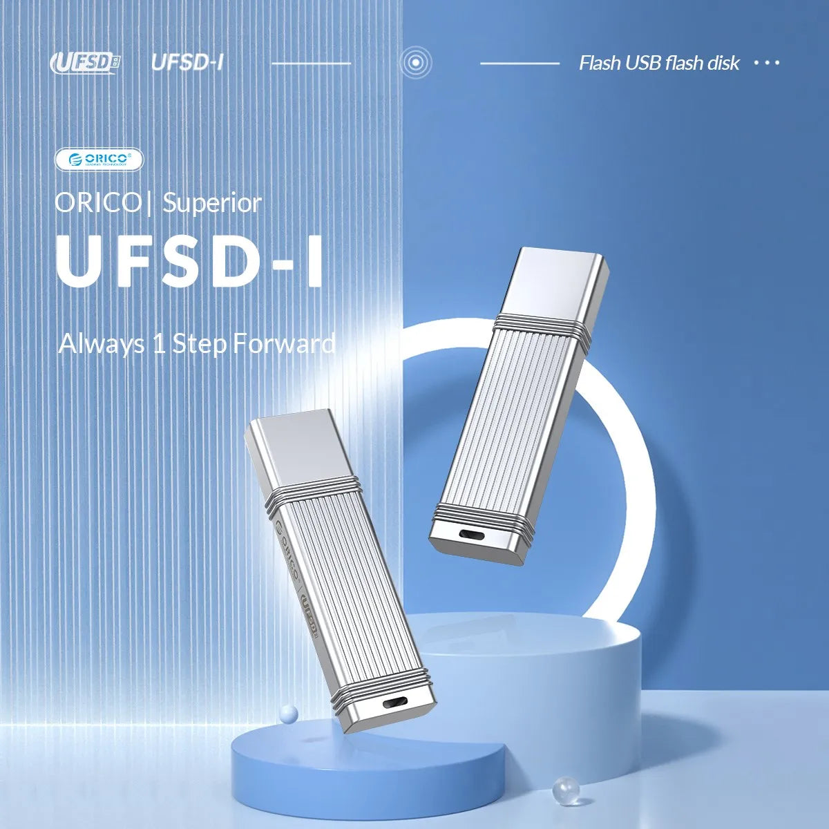 ORICO UFSD Metal Flash USB 3.0 Flash Drive 411MB/S 512GB 256GB 128GB 64GB USB Stick Type C Pendrives Memory Stick U Disk