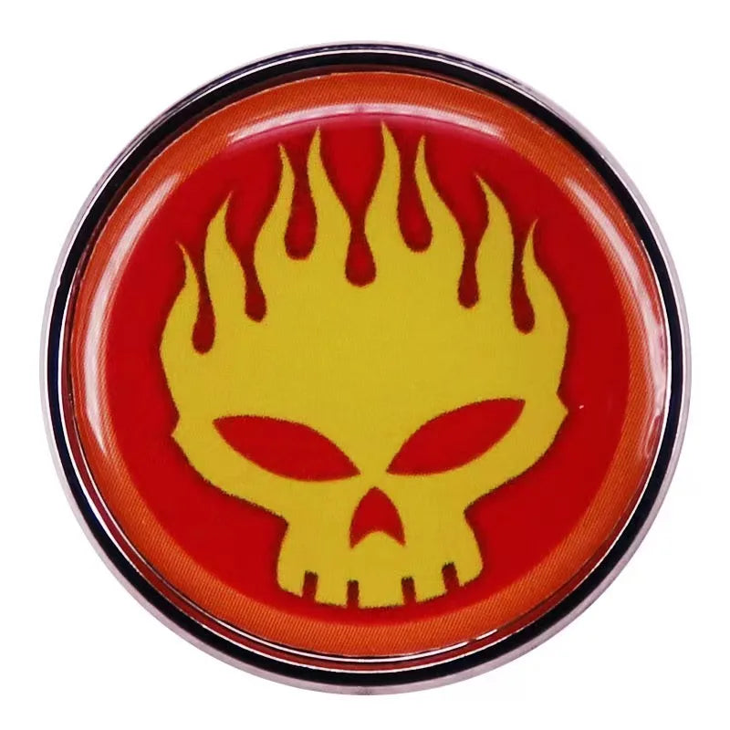 Pop Rock Band Pin Music Album Song Lyrics Brooch Punk Badge Fan Friend Collection Medal Clothing Accessories Wholesale