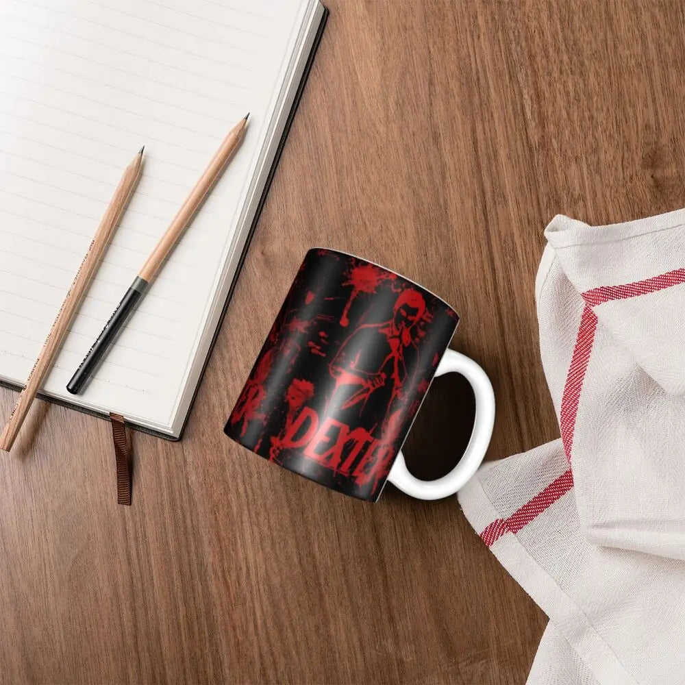 Customized Dexter Morgan Mugs DIY Movie Ceramic Milk Tea Coffee Cup