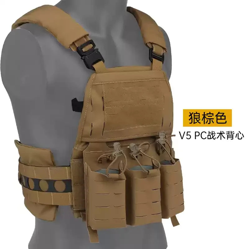 Tactical Soldier Remake Pharaoh FCPC Cosplay V5 Tactical Tank Top High Modular Lightweight Multi functional Quick Detachment