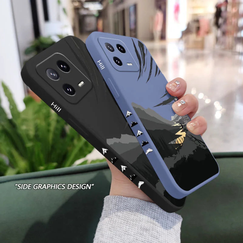 Relaxed Mind Phone Case For Xiaomi Mi 15 14 14T 13 13T 12 12X 12T  11 11T Ultra 10 10T 9 9T Pro Lite Liquid Silicone Cover