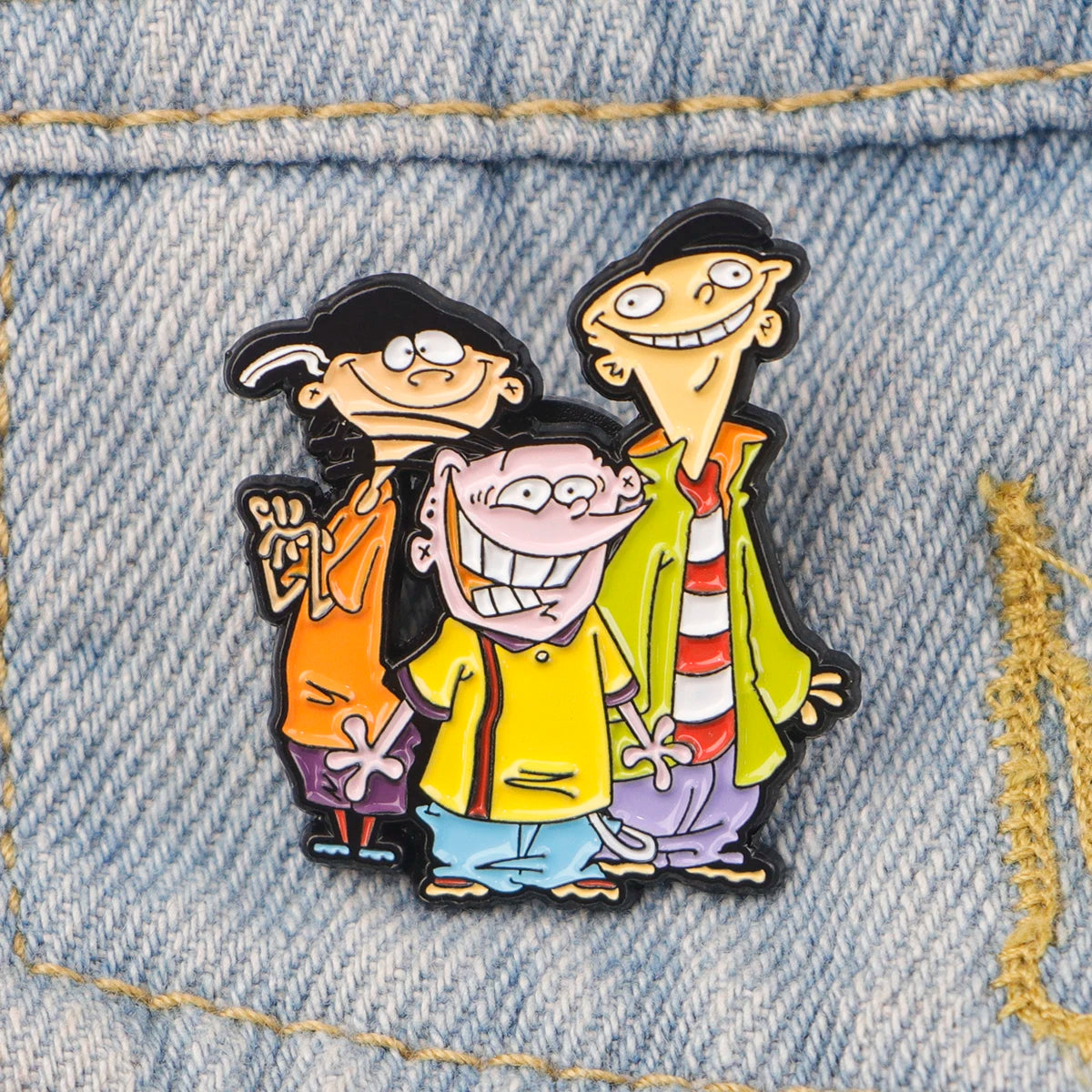 Funny Cartoon Boys  Lapel Pins for Backpacks Soft Enamel Pin Children Brooch for Clothes Badges Accessories Jewelry Gift