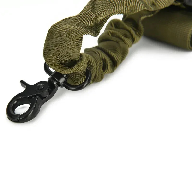 Tactical Single Point Gun Sling Shoulder Strap Rifle Rope Belt with Metal Buckle Shotgun Hunting AR 15 Accessories Airsoft Gear