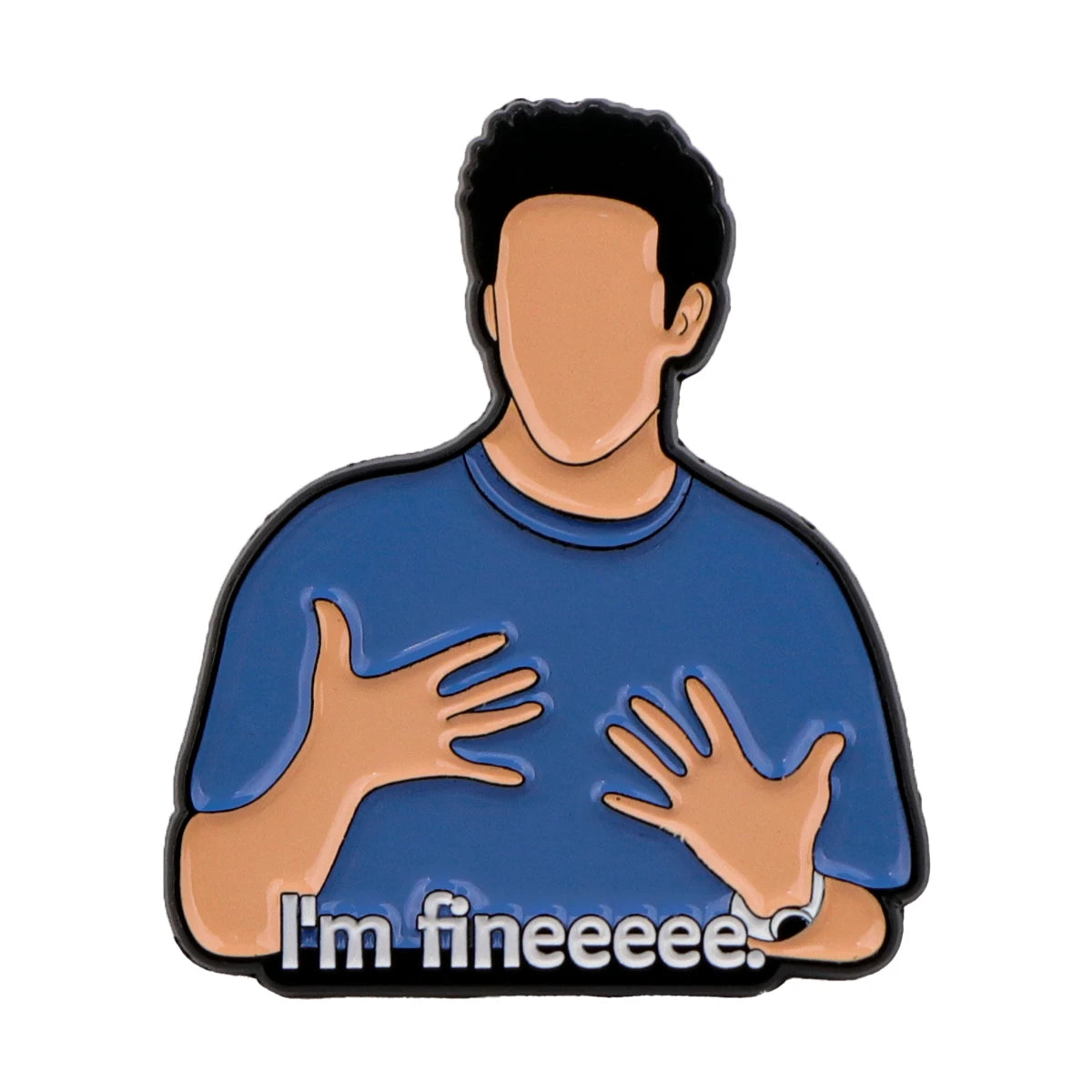 Friends TV Shows Enamel Pin Women's Brooch Cute Lapel Pins for Backpacks Jeans Brooches Adorn Jewelry Accessories Gift