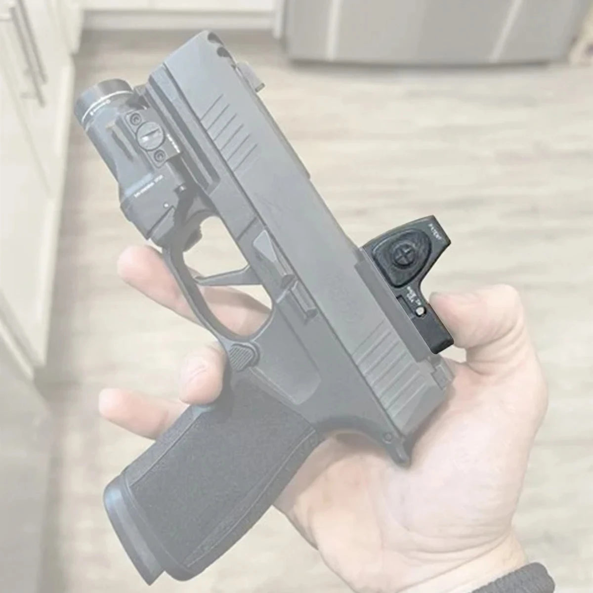 Tactical Red Dot Sight Tactical Reflex Sight Pistol Optics Riflescope G19 G43X Mos M&P Shield 20mm Rail Collimator Sight