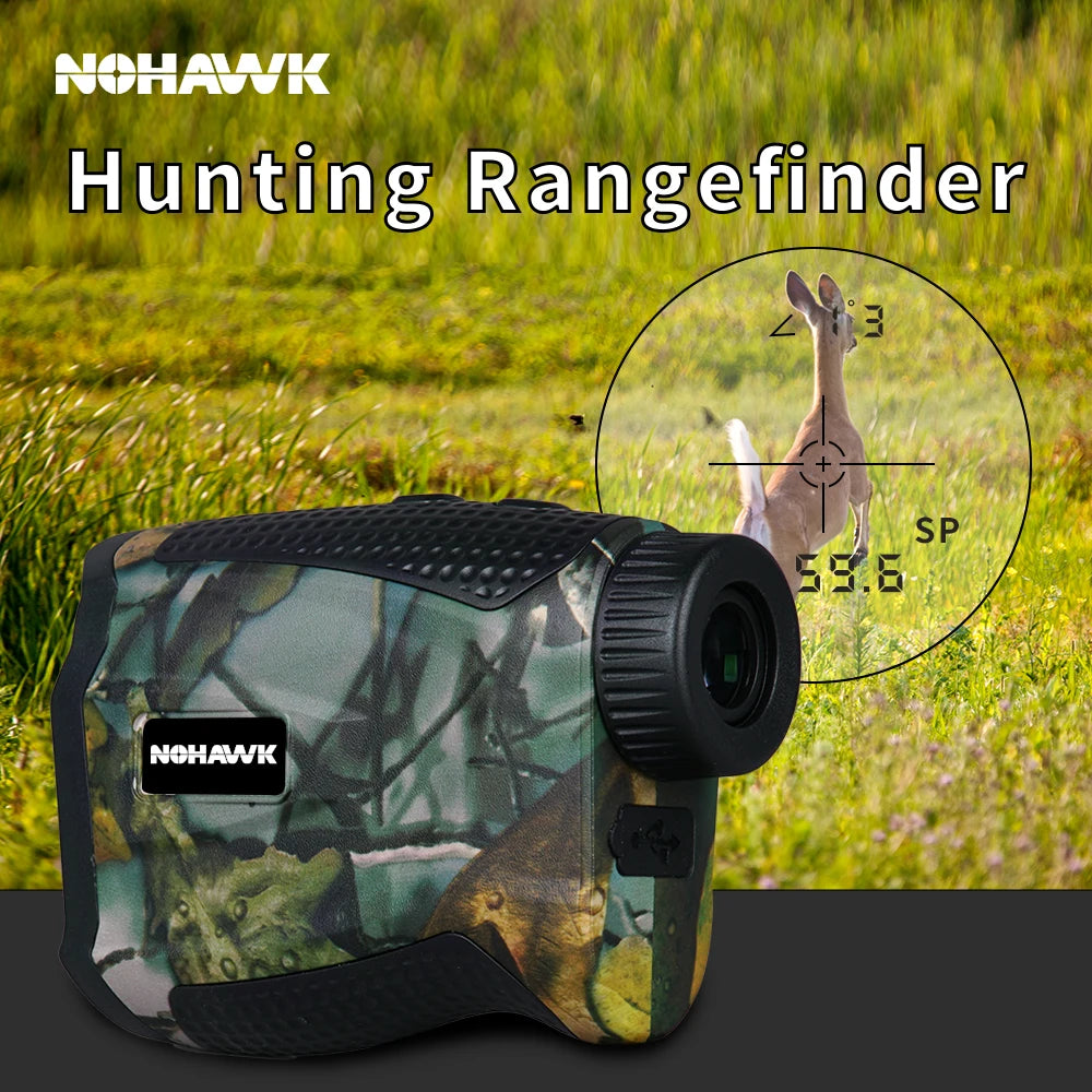 Hunting Laser Rangefinder 1000m Hunting Range Finder with Target Acquisition Technology Clear Accurate Rangefinders for Hunters