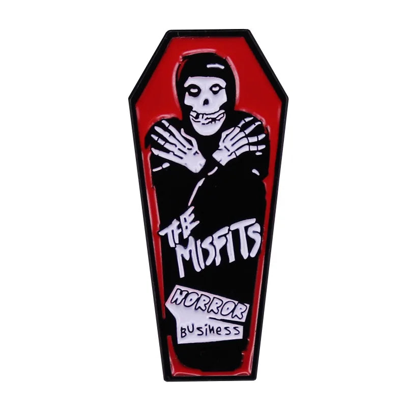 Creativity Rock Music Enamel Pins Send Friend Fans Boutique Medal Gift Fashion Jewelry Cartoon Metal Brooch Decorate Badges