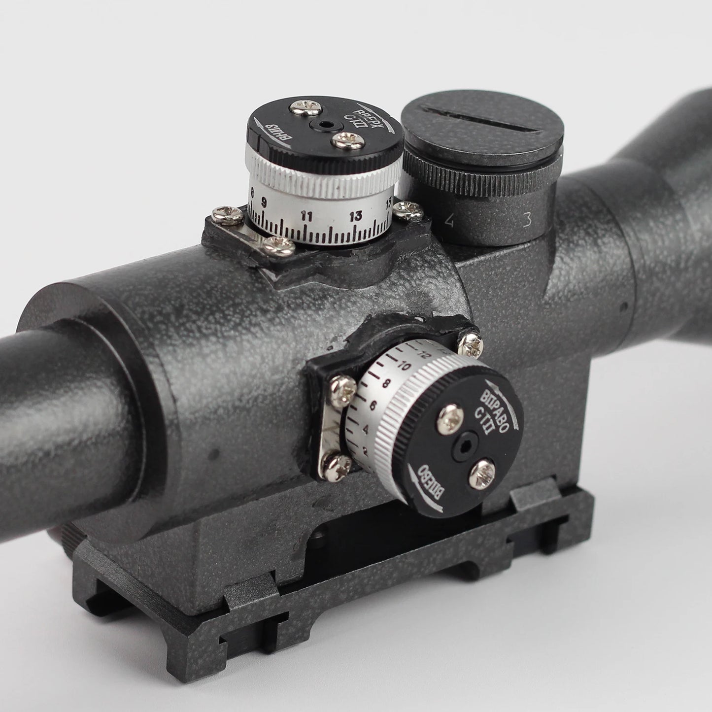 SVD 6X42 Illuminated Tactical Weapon Scope with First Focal Plane Reticle Svd Sniper Rifle Series AK RifleScope for Hunting