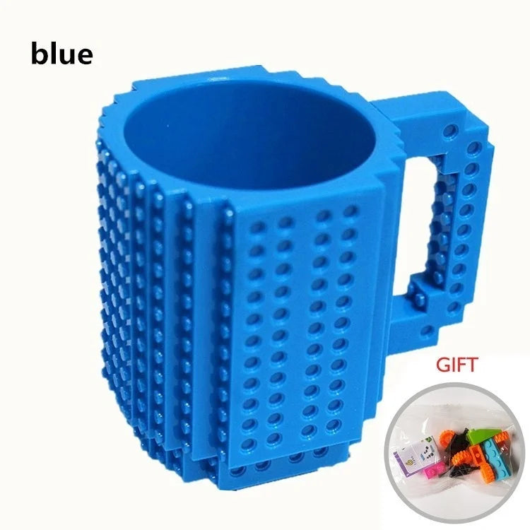 Creative Build-on Brick Mug Cups Building Blocks Design Birthday Gifts Personalized Decorations