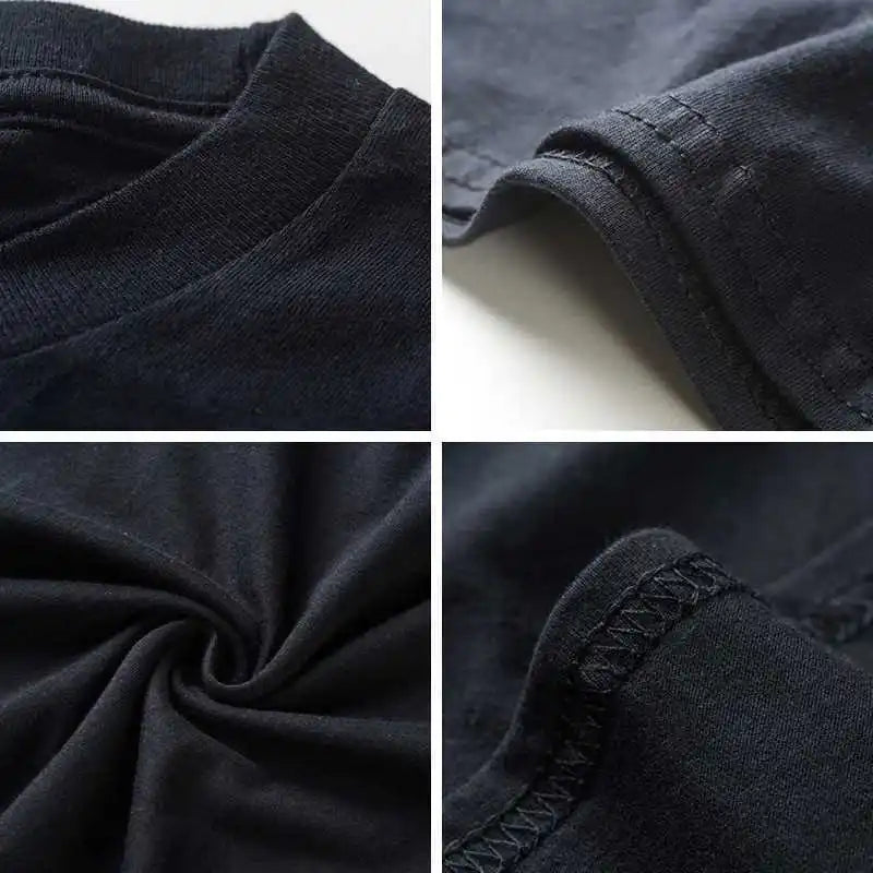 2026 Fashionable short sleeved sports T-shirt with ACDC print, fashionable and breathable, suitable for daily wear