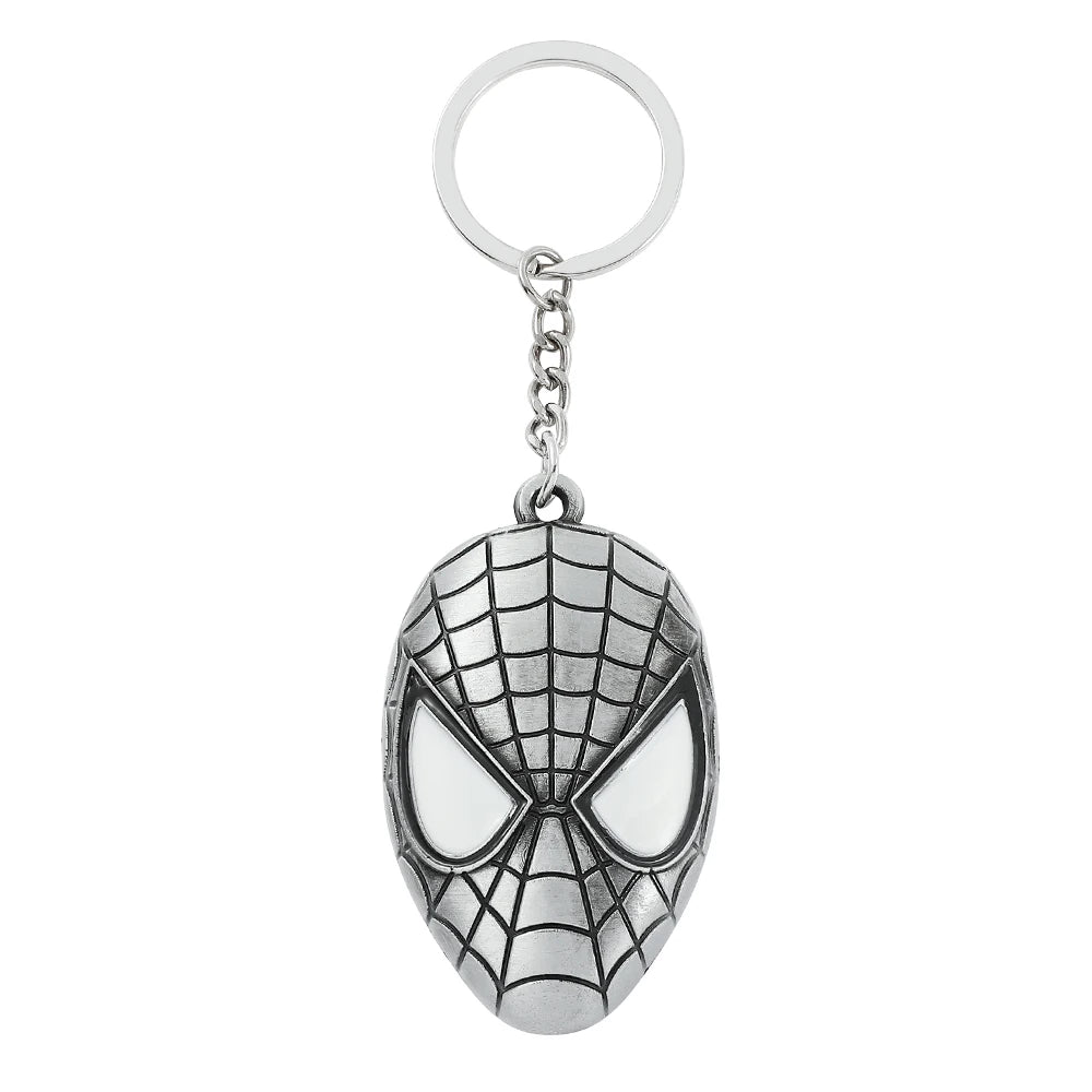 Marvel Superhero Metal Keychain for Bag, Avengers Pendant, Thor Hammer, Deadpool, Spiderman, Iron Man, Captain America Keyrings